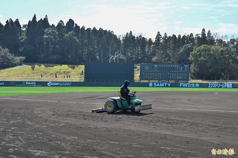 宮崎清武棒球場。（特派記者陳志曲攝）