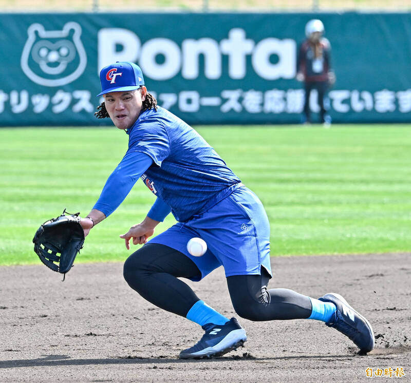 張育成。（特派記者陳志曲攝）