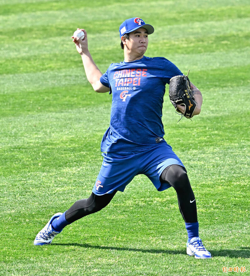 張峻瑋。（特派記者陳志曲攝）