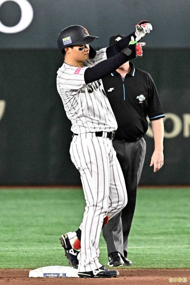 森下翔太。（資料照，記者陳志曲攝）