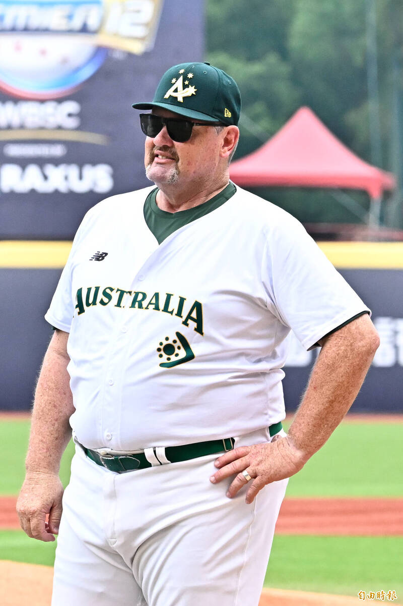 澳洲隊總教練尼爾森。（資料照，記者陳志曲攝）