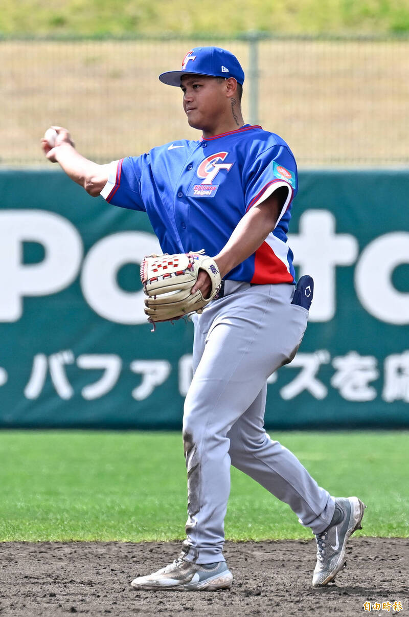 台灣隊李灝宇。（特派記者陳志曲攝）