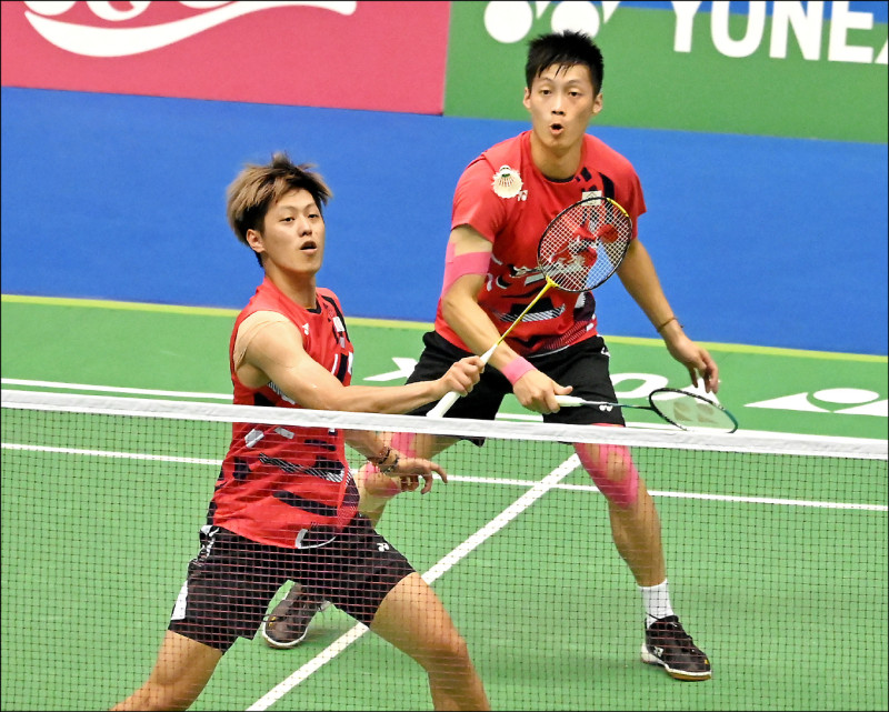 李哲輝（左）、楊博軒（右）晉級16強。（資料照）