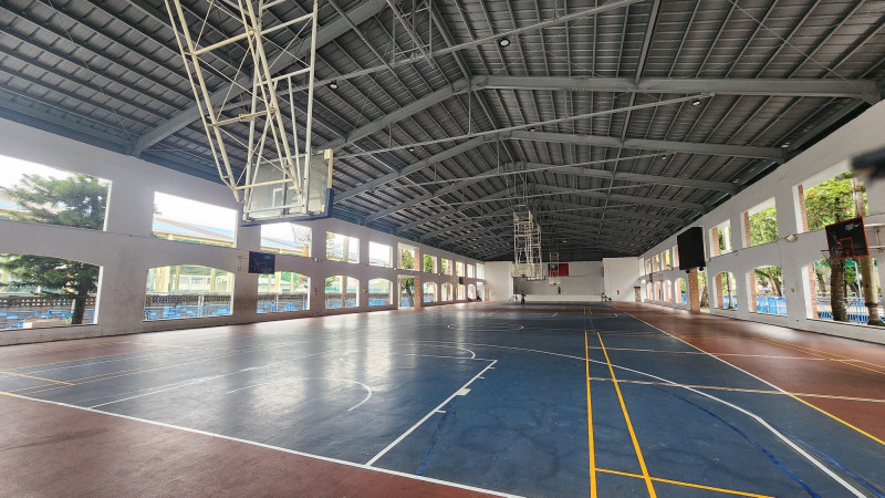 埔里公所3/6在埔里綜合球場準備200吋大螢幕，直播WBC台日大戰。（埔里鎮公所提供）