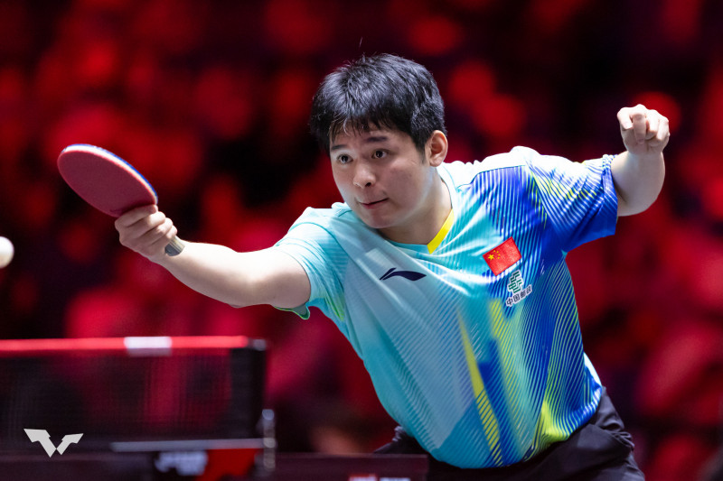 中國名將林詩棟退出重慶冠軍賽，由陳垣宇遞補。（取自WTT官網）