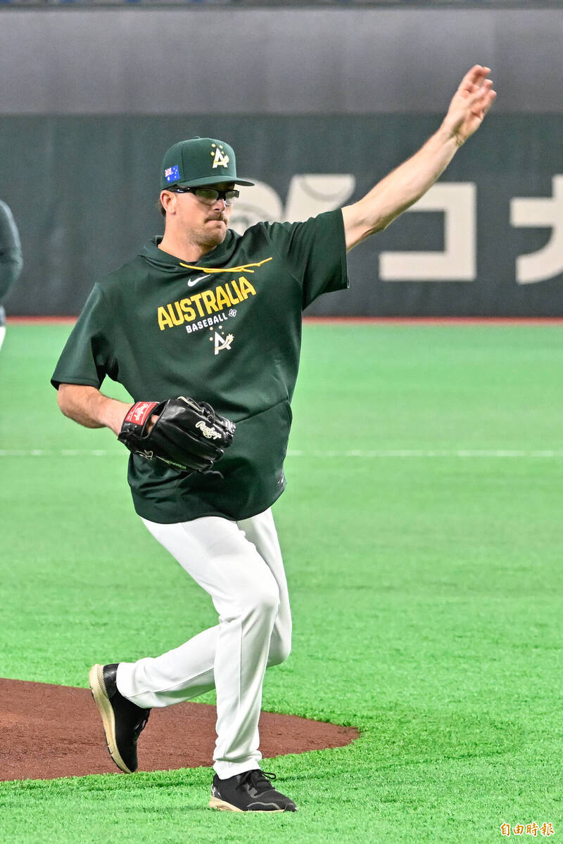 A.威爾斯。（特派記者羅志朋攝）