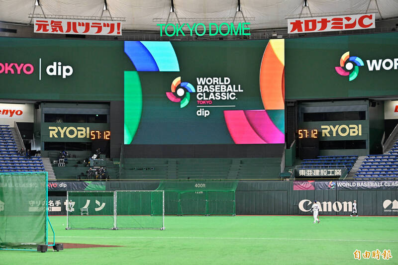 大聯盟主辦的WBC經典賽，許多規則都比照大聯盟。（特派記者羅志朋攝）