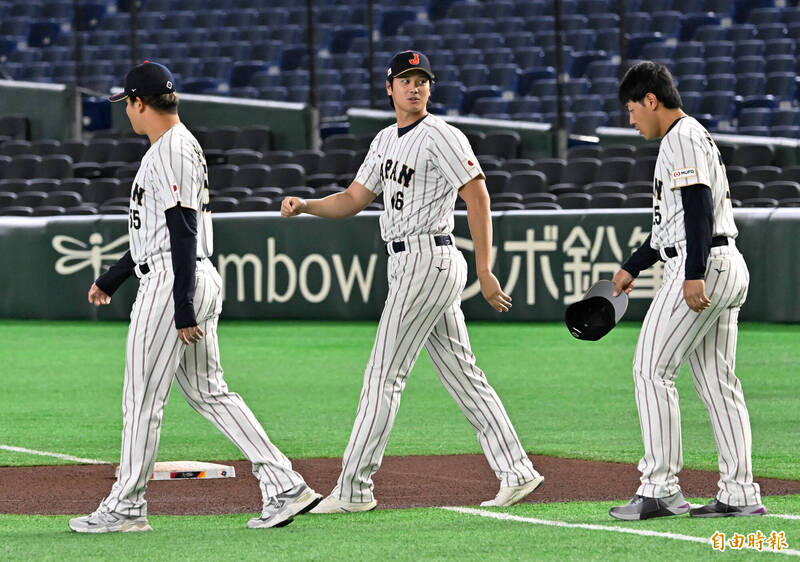 大谷翔平。（特派記者羅志朋攝）