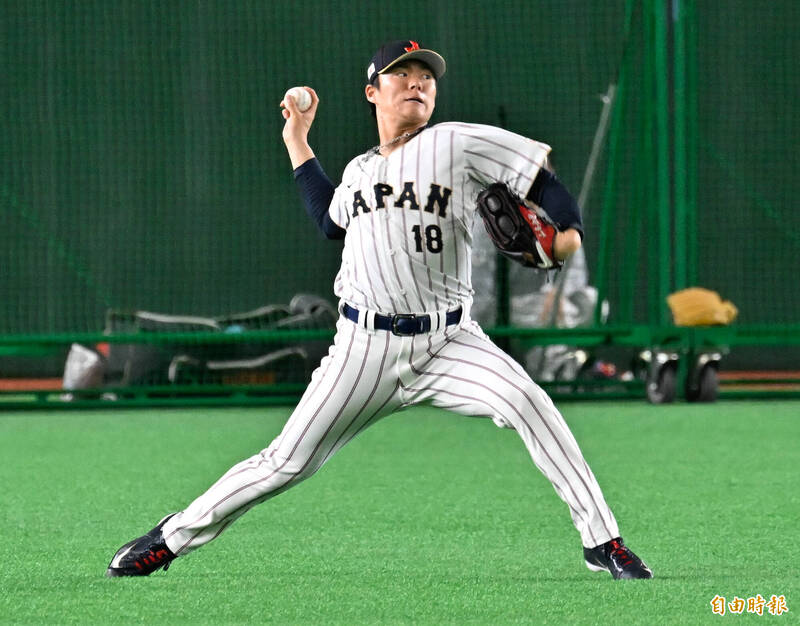 山本由伸。（特派記者陳志曲攝）