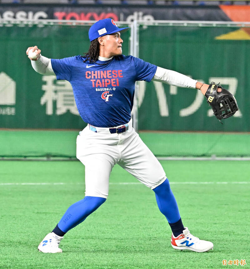 張育成。（特派記者羅志朋攝）