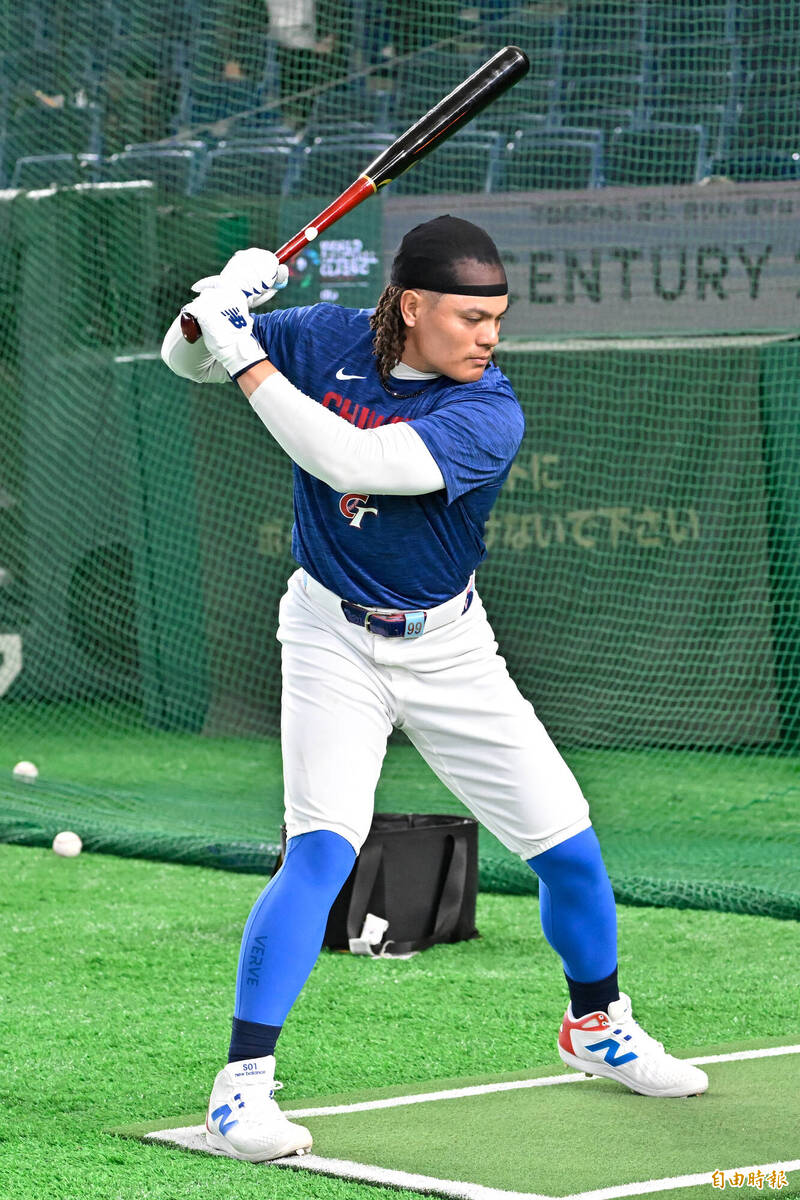 張育成。（特派記者羅志朋攝）