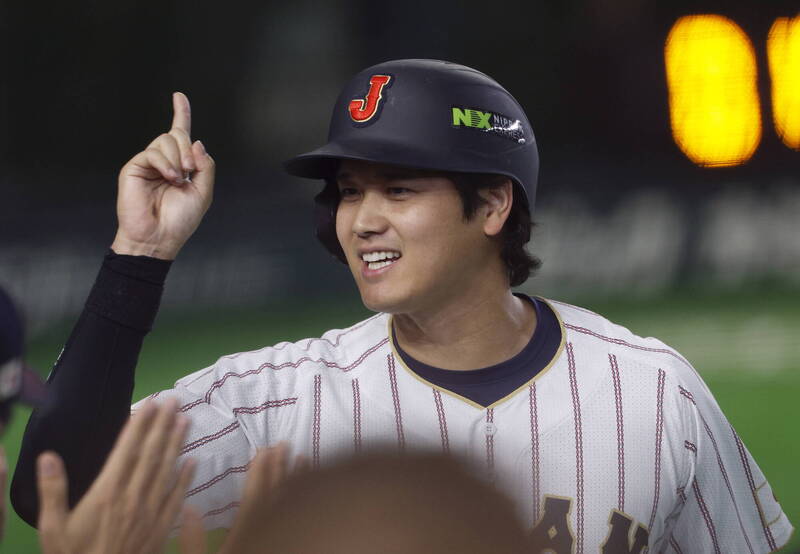 大谷翔平。（歐新社）