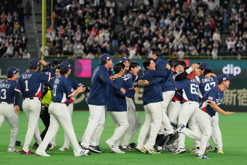 南韓隊。（資料照，美聯社）