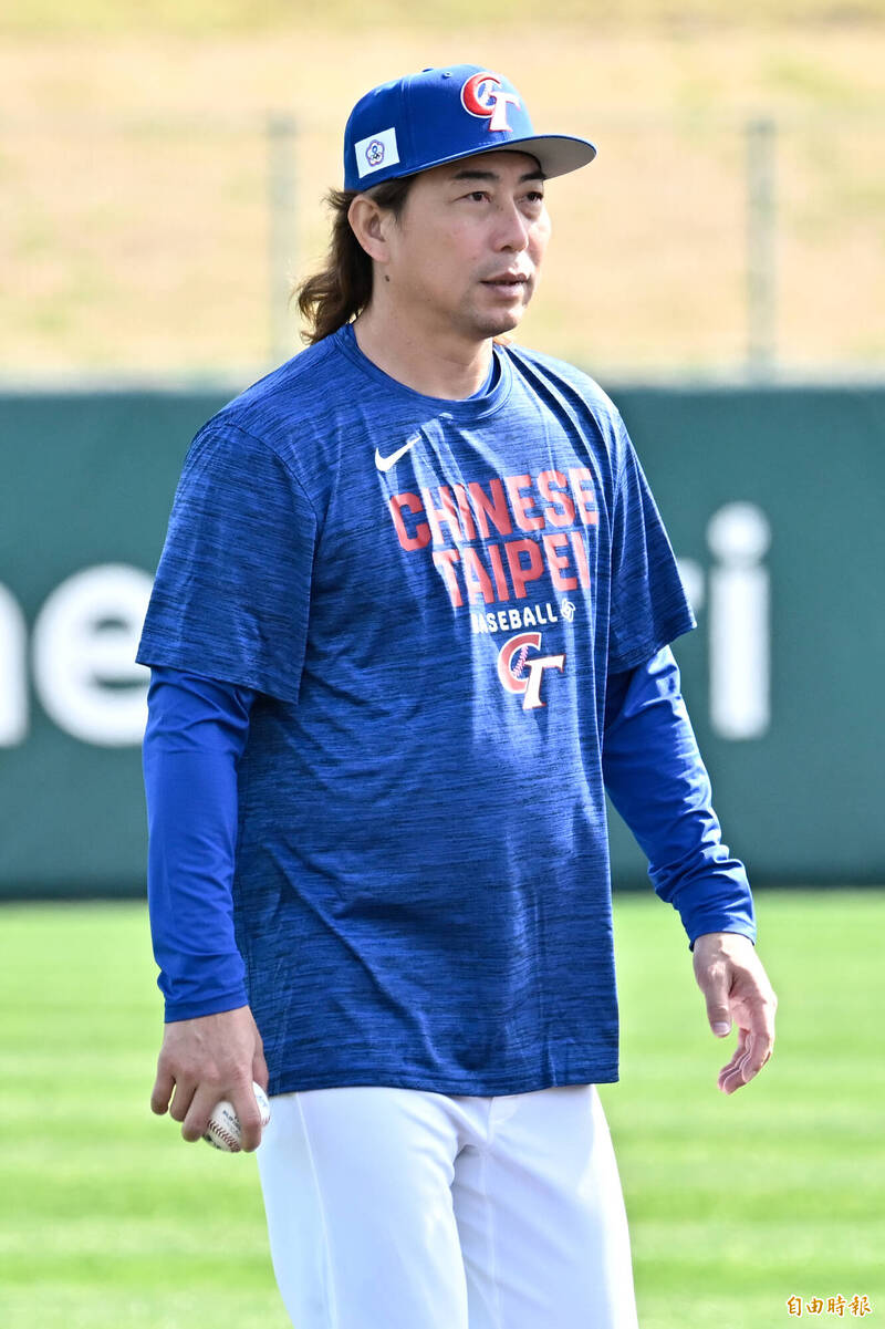 臺灣隊投手教練林岳平。（資料照，記者陳志曲攝）