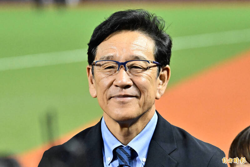 栗山英樹。（資料照，記者陳志曲攝）