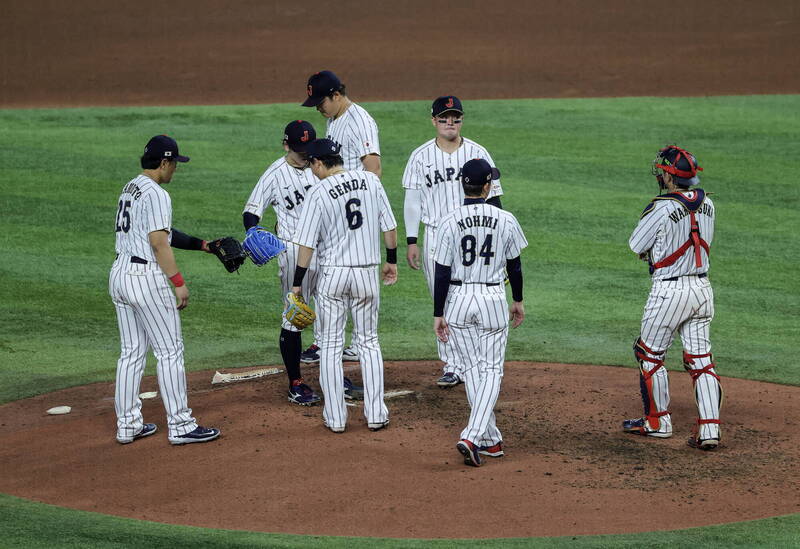 日本隊在本屆經典賽止步8強。（資料照，歐新社）