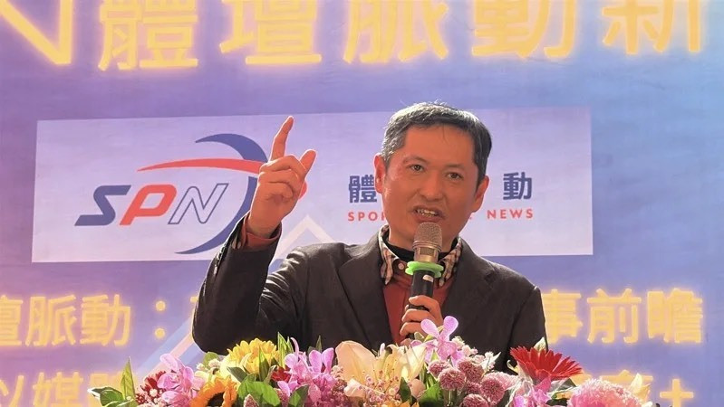 運彩公會理事長何昱奇表示，若修法順利通過，將可形成「三贏局面」。（運彩公會提供）