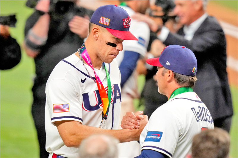 美國隊長賈吉在經典賽冠軍戰表現低迷。（美聯社）