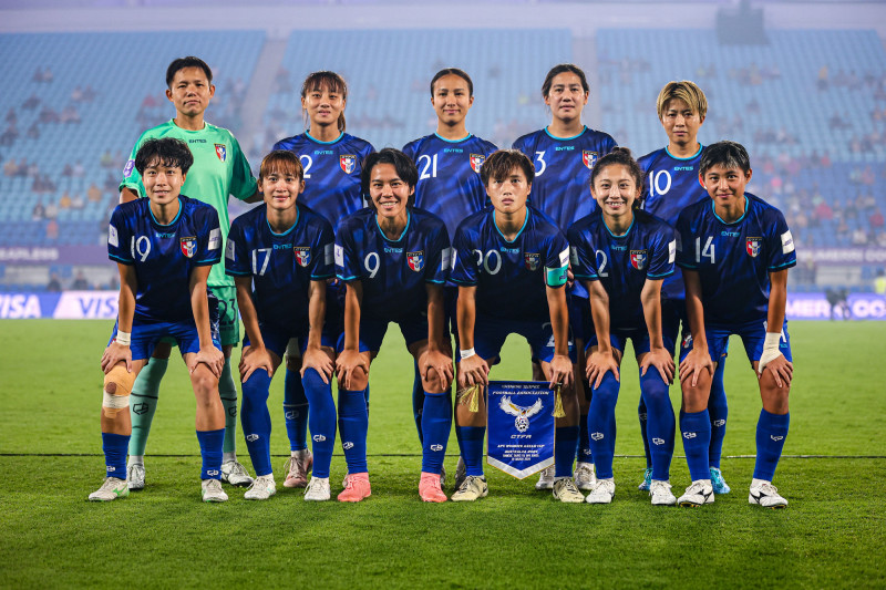 台灣女足11月再拚洲際附加賽，繼續朝著世界盃而努力。 （足協提供）