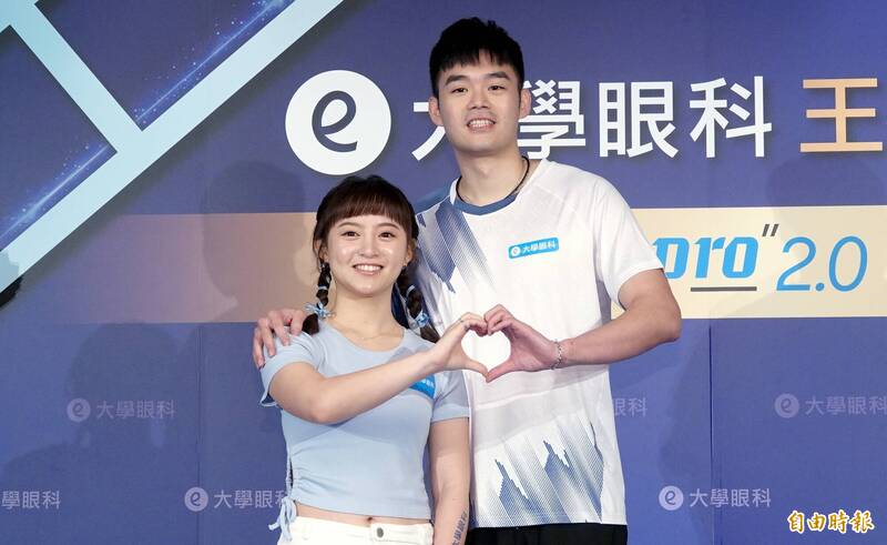 陳詩媛（左）、王齊麟（右）。（資料照，記者潘少棠攝）
