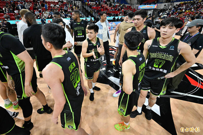 福爾摩沙夢想家拿下勝利。（記者陳志曲攝）