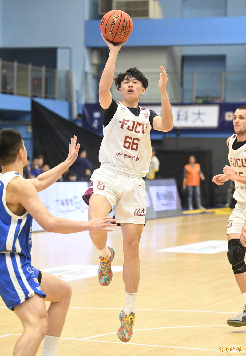 輔仁大學李譽宸。（記者林正堃攝）