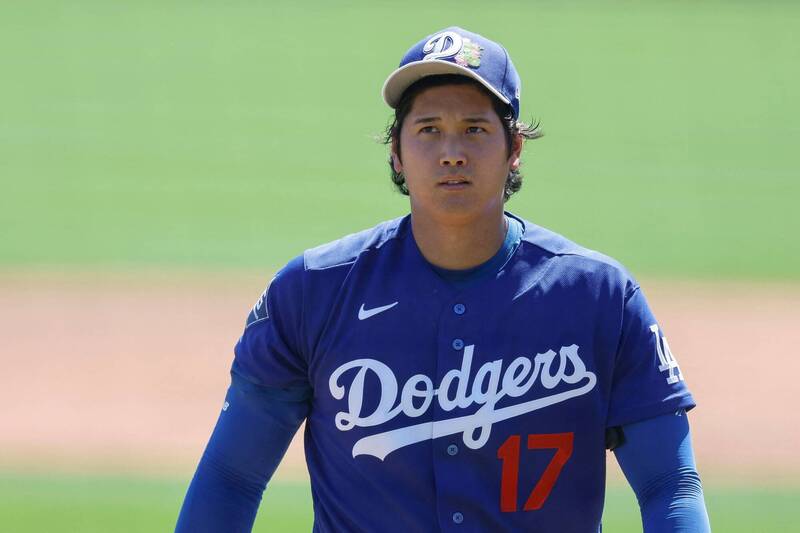 大谷翔平。（資料照，法新社）