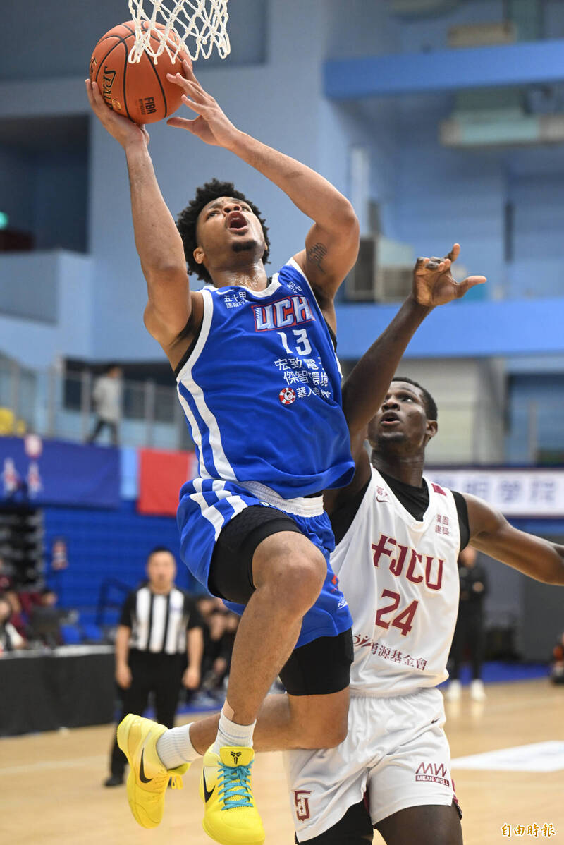 健行科大史密斯。（記者林正堃攝）