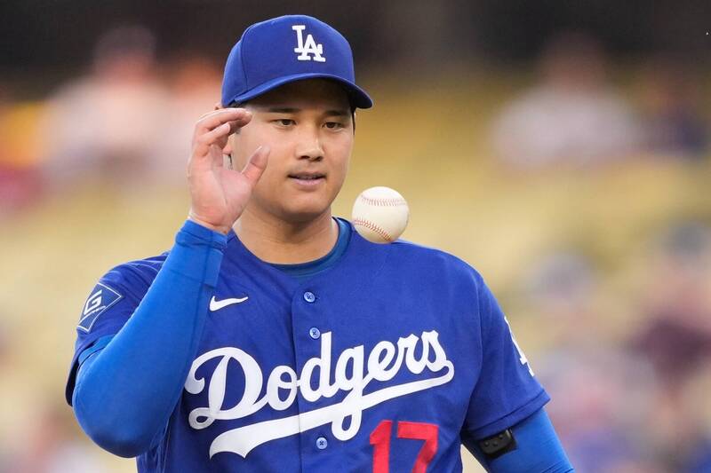 大谷翔平。（資料照，美聯社）