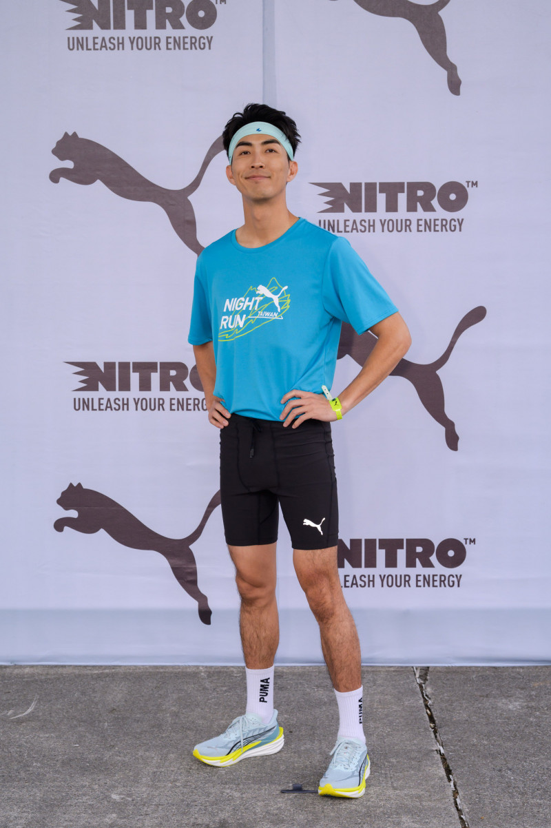 活動大使The DoDo Men Ian。（2026 PUMA NIGHT RUN 螢光夜跑提供）