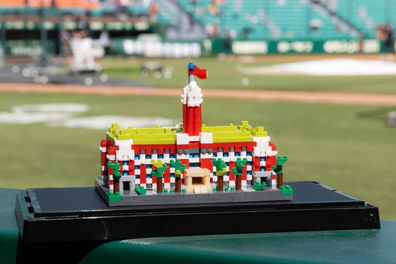 總統府模型（取自賴清德Threads）