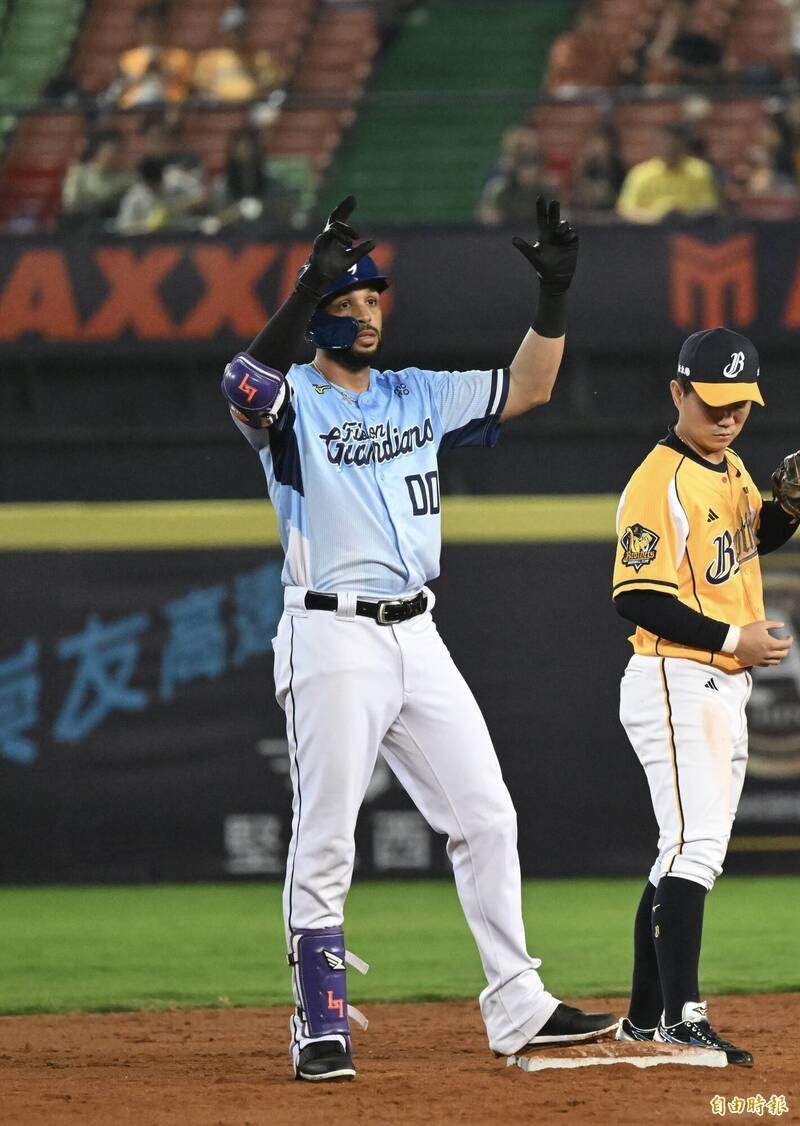 悍將邦力多。（記者廖耀東攝）