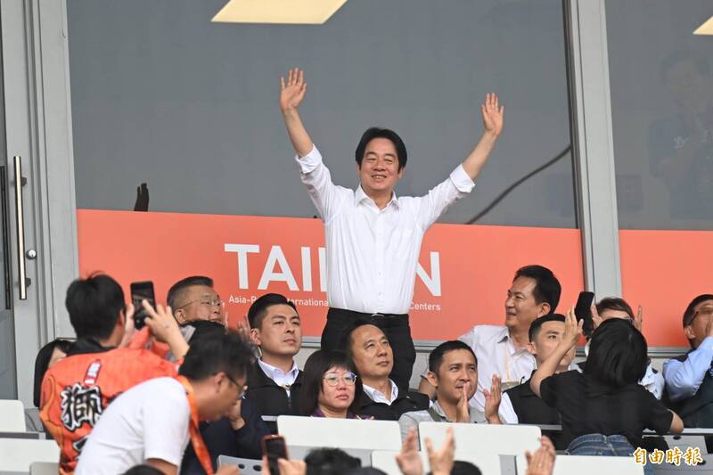 中華民國總統賴清德。（記者李惠洲攝）