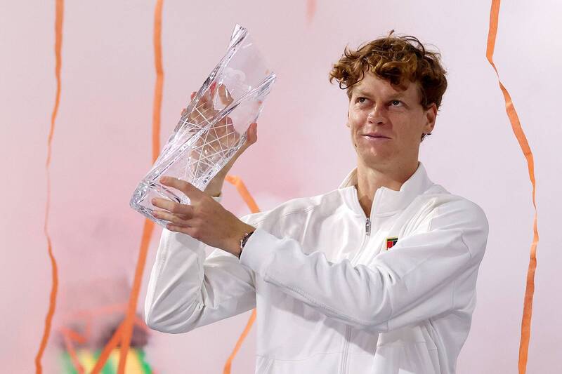 辛納。（法新社）