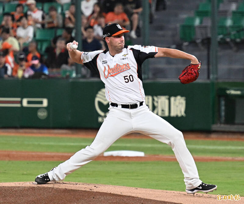 布雷克。（記者李惠洲攝）