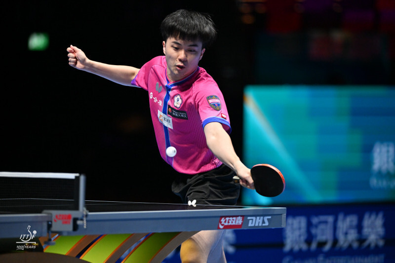 林昀儒。（資料照，取自ITTF官網）