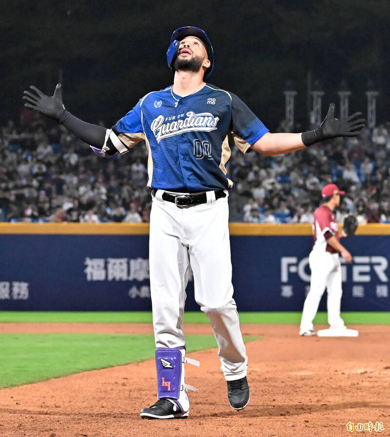 富邦悍將邦力多。（資料照，記者陳志曲攝）