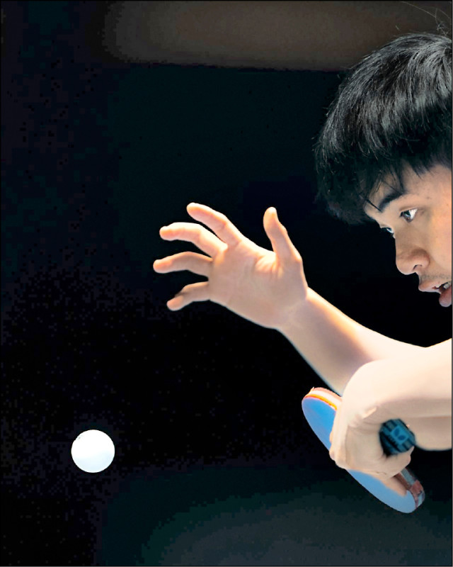 林昀儒今將與日本T聯賽隊友松島輝空爭奪冠軍戰門票。
（取自ITTF官網）