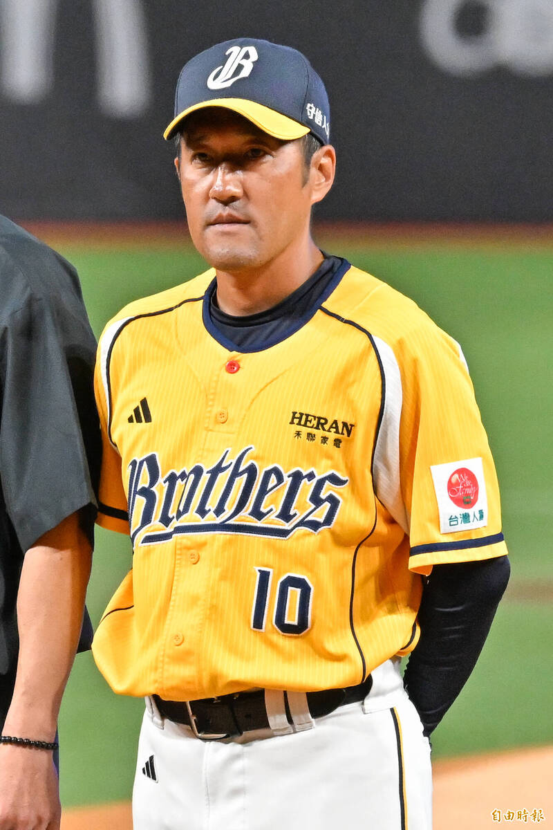 中信兄弟總教練平野惠一。（資料照，記者陳志曲攝）