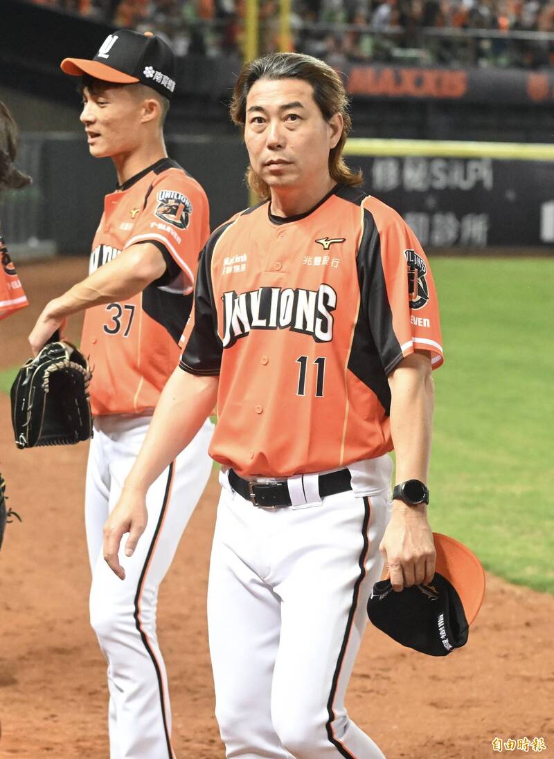 統一獅總教練林岳平。（資料照，記者廖耀東攝）