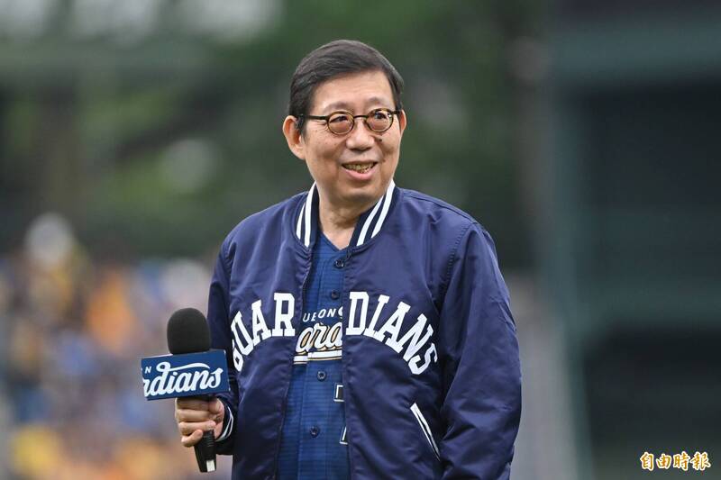富邦金控董事長蔡明興。（記者陳逸寬攝）