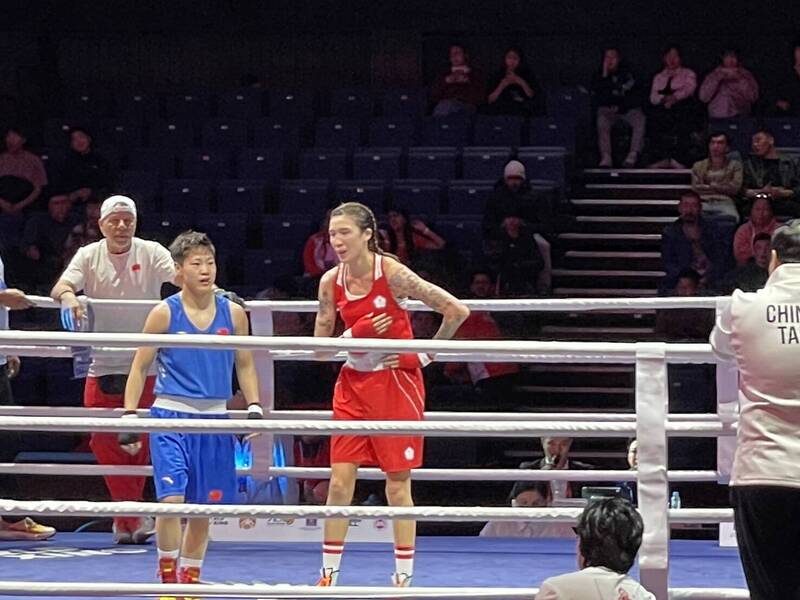 黃筱雯闖進拳擊亞錦賽金牌戰。（拳擊協會提供）