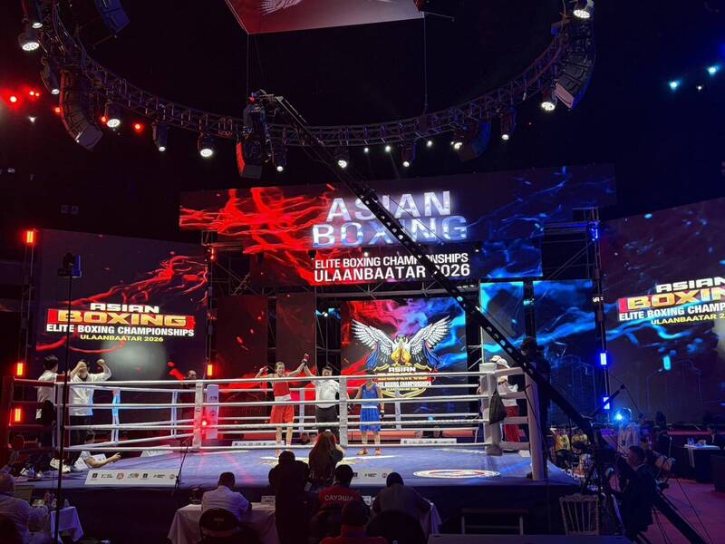 黃筱雯闖進拳擊亞錦賽金牌戰。（拳擊協會提供）