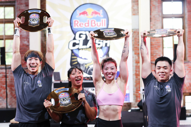 去年首屆Red Bull Gym Clash賽事由Tumaz Strong代表台灣遠征希臘雅典。（Red Bull提供）