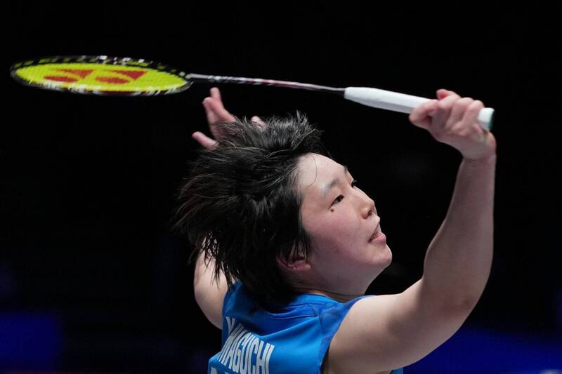 山口茜。（資料照，美聯社）