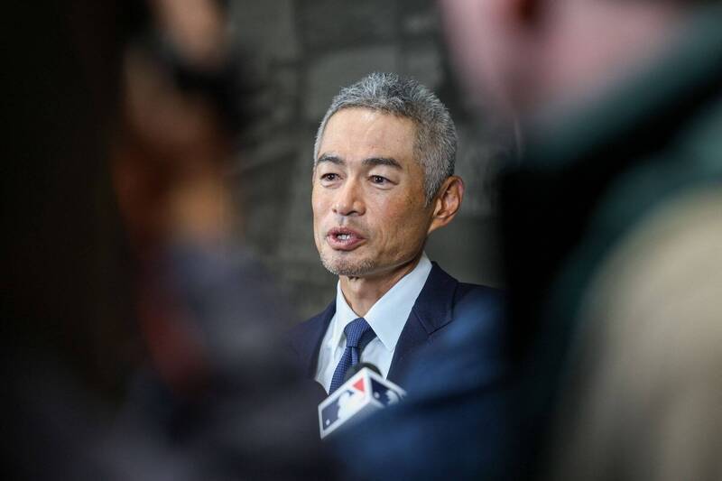 鈴木一朗。（法新社）