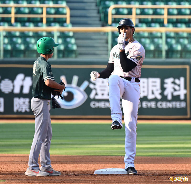 魔鷹。（記者李惠洲攝）