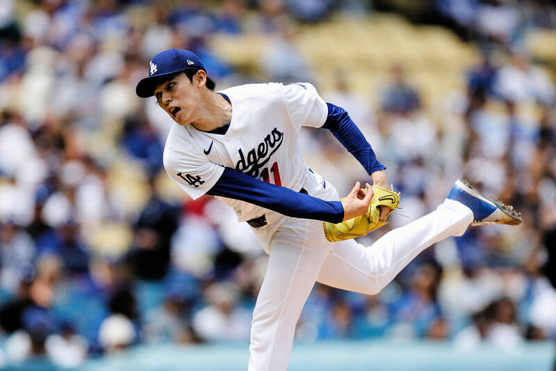 佐佐木朗希。（美聯社）