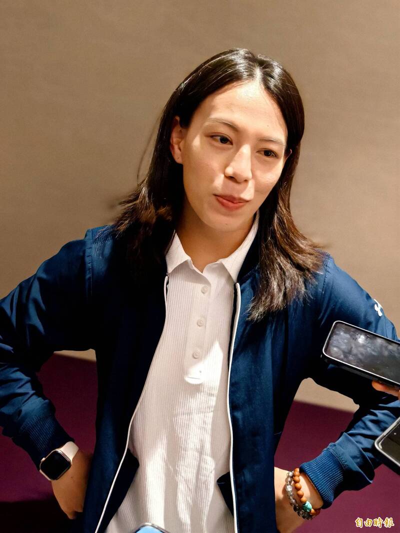 郭婞淳。（記者王藝菘攝）