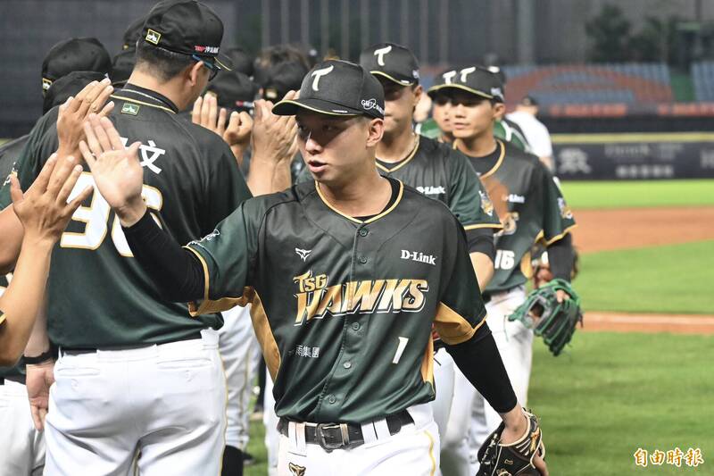 台鋼獲勝。（記者廖耀東攝）